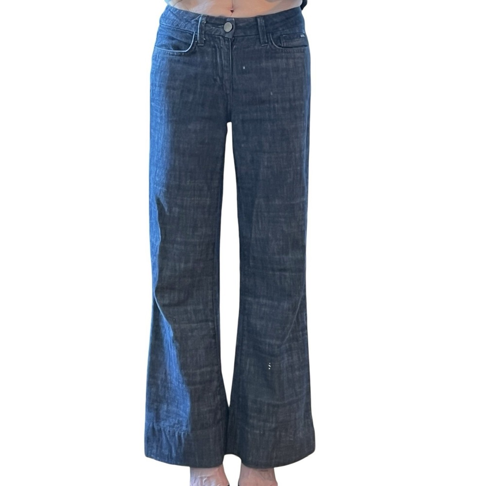Joe's Jeans Wide Leg Muse Size 26 (Fits 29x29) Knightly Dark Wash Denim